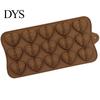 Dessert Mold 15 Cavity Chocolate Non-stick Food Grade DIY Silicone Fondant Creative Love Heart Shape Candy Baking Mould for Bakery