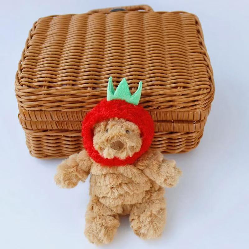 

Плюшевый брелок-мишка Барселона: Милый брелок-подвеска для сумки в виде куклы-мишки 13 cm