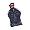 Animated Glowing Talking Tombstone With Automatic Lift Function For Halloween Decoration Party Supplies