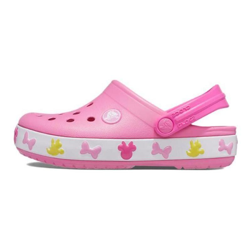 

Crocs Anti Slip Wear Resistant Children s Sandals Pink Kids 34 розовый