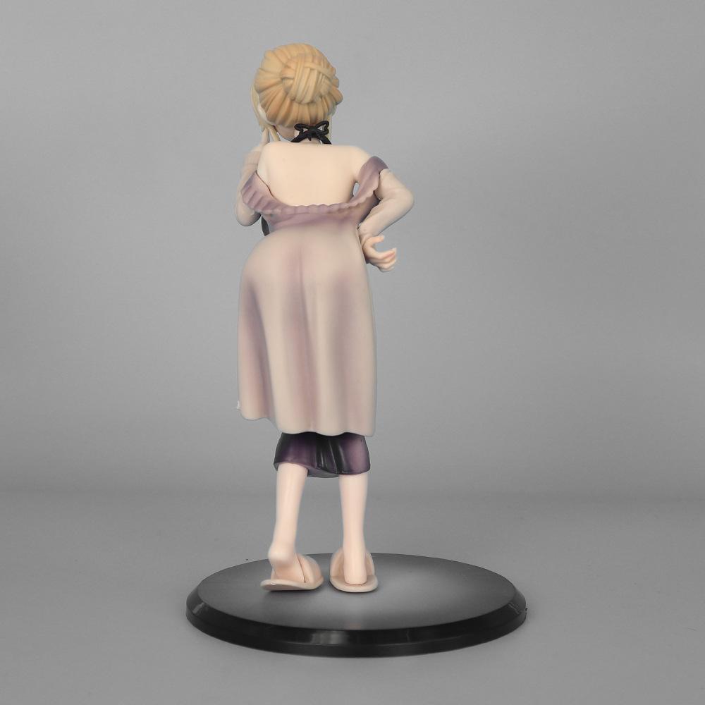 New Standing Pose Anime Girl Figurine Erin Doll In Sensual Dress Desk Collectible Gift For Boys On Special Occasions