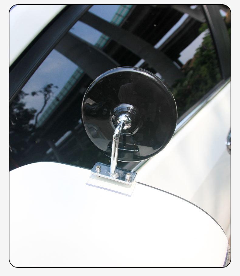 Okrągłe lusterko wsteczne 304 - Idealne dla samochodów szkoleniowych, autokarów, szerokokątne, odpowiednie dla małych pojazdów