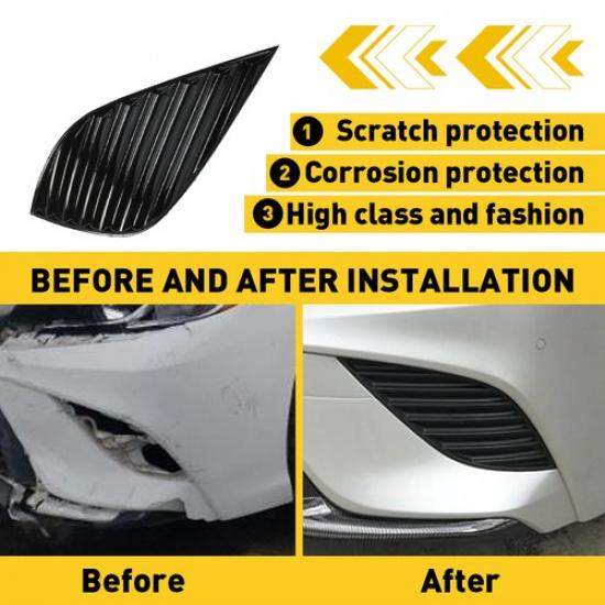 Left Fog Front Bumper Light Cover Bezel For SE Toyota Camry XSE 2018  20 USA