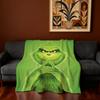 Classic Movie G-GRINCH-ES Blanket Super Warm Comfortable Plush Throw Blanket Child Home Sofa Bedroom Gift