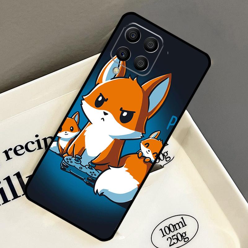 

Аниме Забавный Чехол с Лисой Для Samsung Galaxy M21 M31 M14 M34 M54 M33 M16 M36 M56 M53 M13 M12 M32 M52 M15 M55 M35 Samsung M12