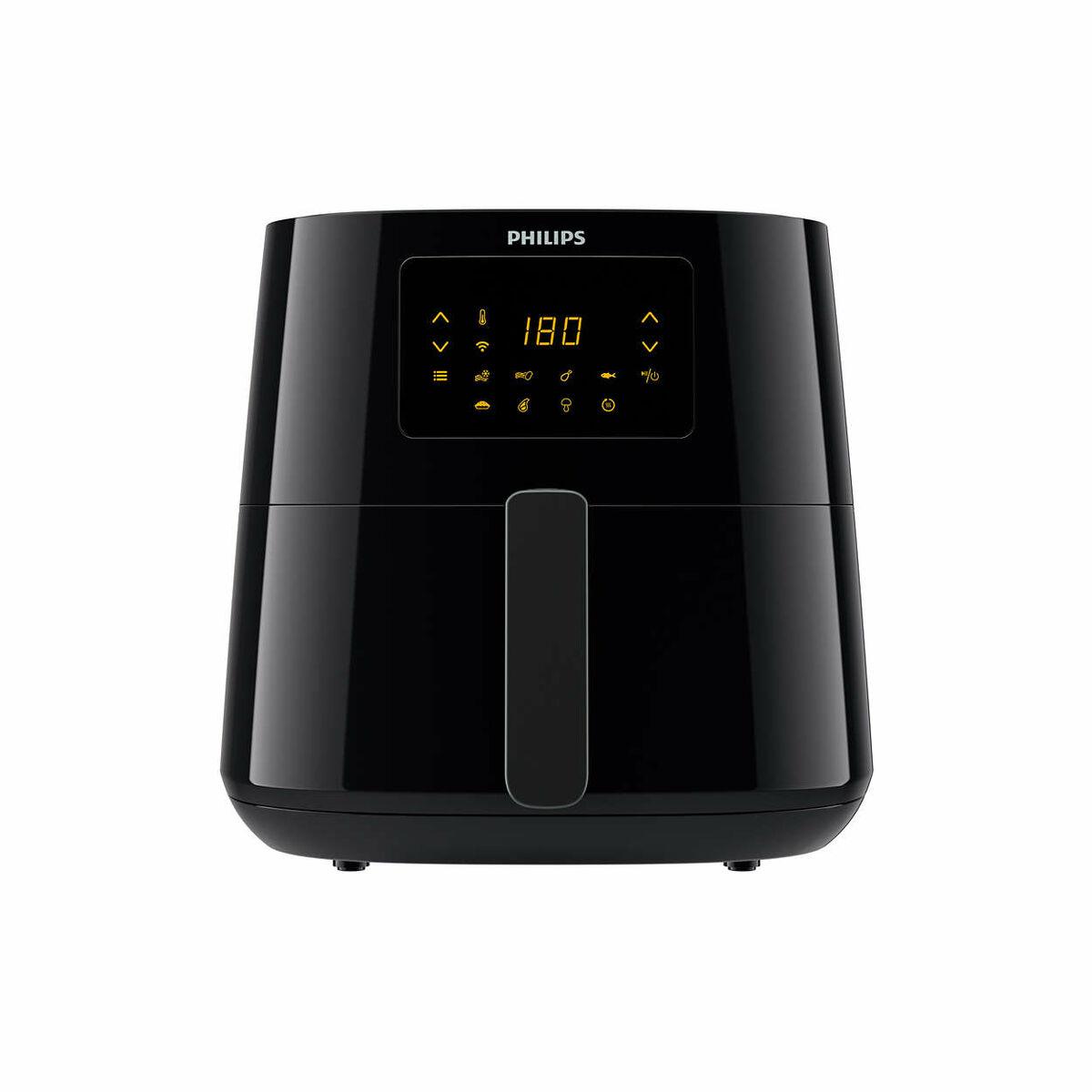 

Безмасляная фритюрница Philips HD9280/70 Черный Черный/Серебристый 2000 Вт