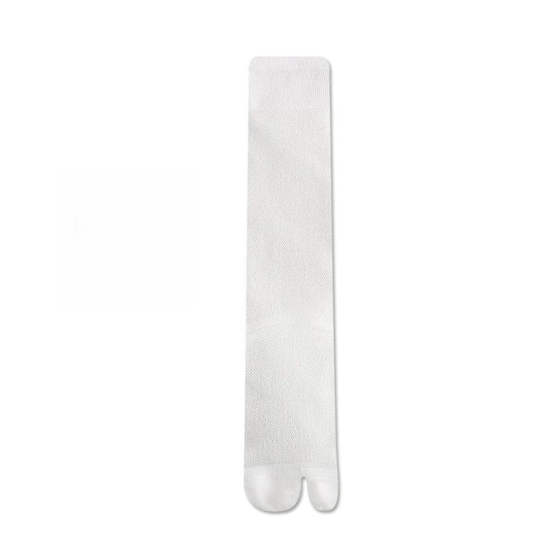 1Pair Long Tabi Socks Japanese Style Thin Stockings Women Versatile Split Toe Sock Slouchy Stretchy Cuff  2 Toe Knee High Socks