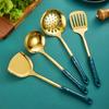 Electroplate Chef Utensil Set Cookware with Premium 201 Stainless Steel 4/6Pcs