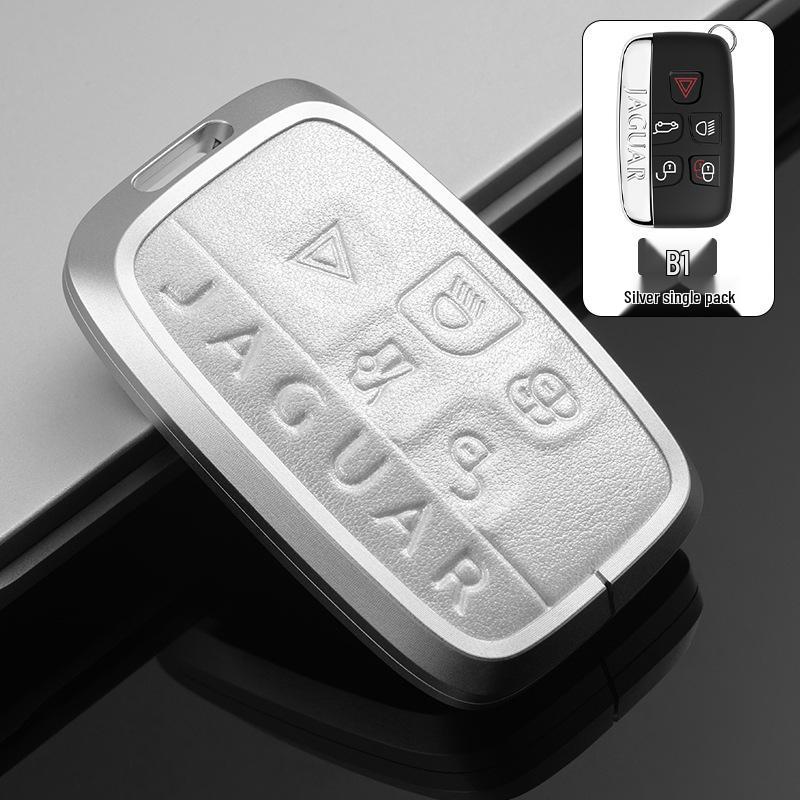 

Чехол для ключа Jaguar & Range Rover для моделей с 4/5 кнопками: Sport, Evoque, Velar, Discovery, XJL, XFL, XE. Защитный чехол.