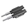 Quiet Close Hidden Cabinet Rebounding Device Plastic Drawer Soft Close Damper Closer  Home Kitchen