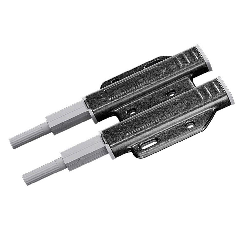 Quiet Close Hidden Cabinet Rebounding Device Plastic Drawer Soft Close Damper Closer Home Kitchen