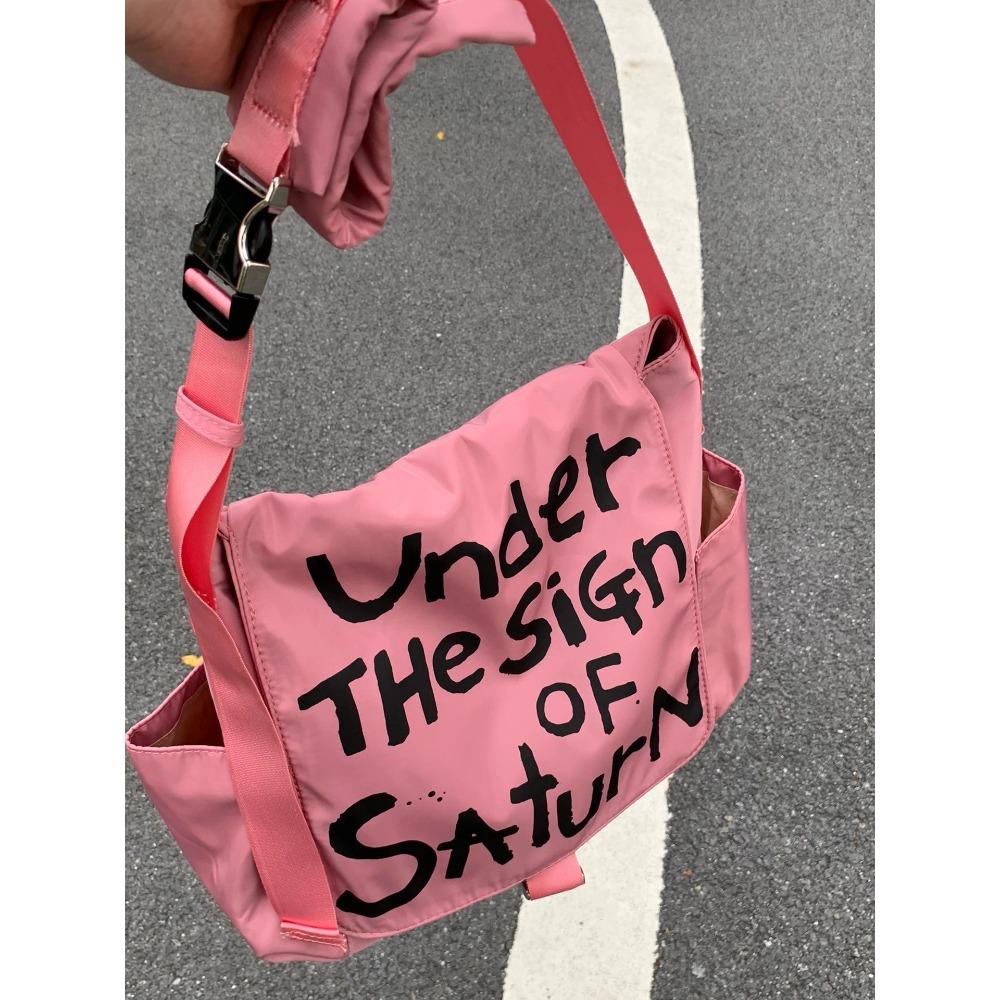 Fashion Versatile Shoulder Bag New Trendy Personality Graffiti Letters Large Capacity Crossbody Bag Fashion Tote Bag Women