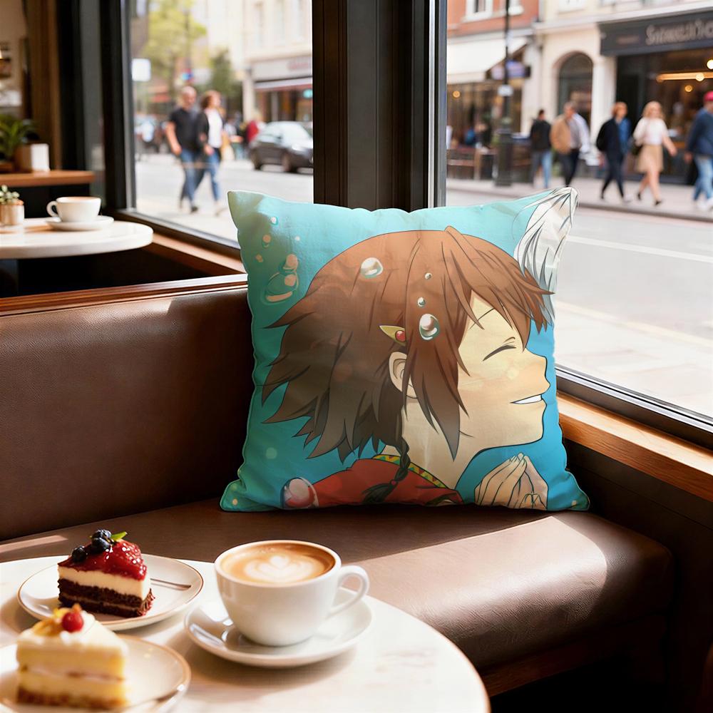 Gargantia on the Verdurous Planet Cushion Cover Decorative Cushions Covers Cover Sofa 50x50 Pillow 4 Piece 45x45 40x40Pillowcase 30X30cm