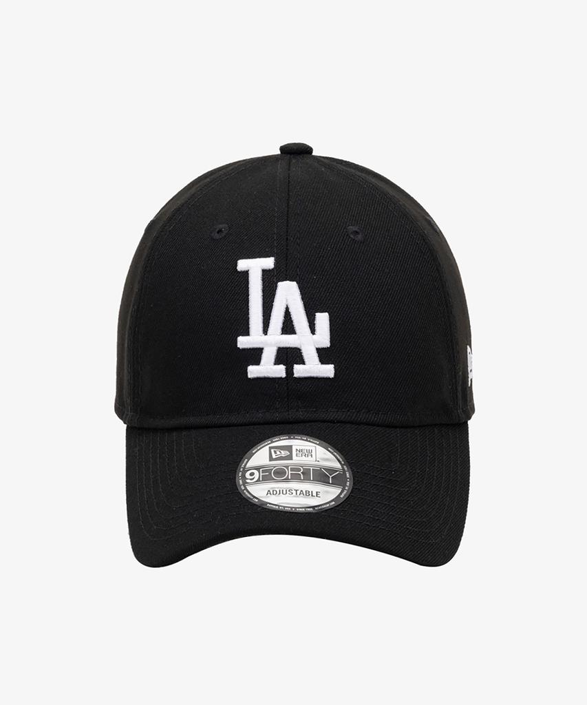 NEW ERA Mlb Basic La Dodgers Unstructured Ball Cap White On Black