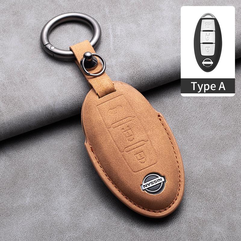 Car Key Remote Case Cover Holder For Nissan Tiida Qashqai J11 J10 Micra Kicks Altima X-Trail Fuga Navara Leaf Note Sentra Murano