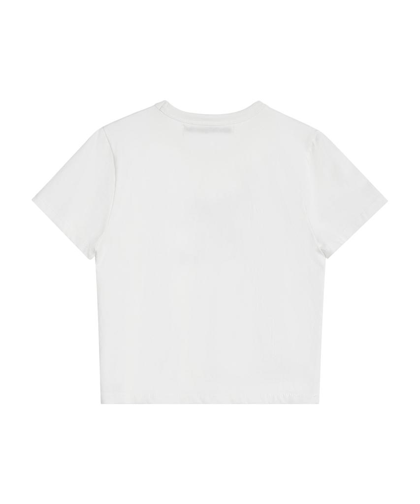 REST&RECREATION Basic Logo T-Shirt - White