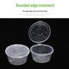 Disposable PP Sauce Cup with Attached Lid
