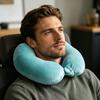 U-Shaped Pillow with Removable Cover, Neck Support Pillow for Travel Office Home, Lumbar Nap Cushion, Leg Lift Cushion, Cervical Relief Headrest