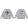 BAPE-Style Heavyweight Cotton Crewneck Sweatshirt Mens Oversized Streetwear Pullover Fall