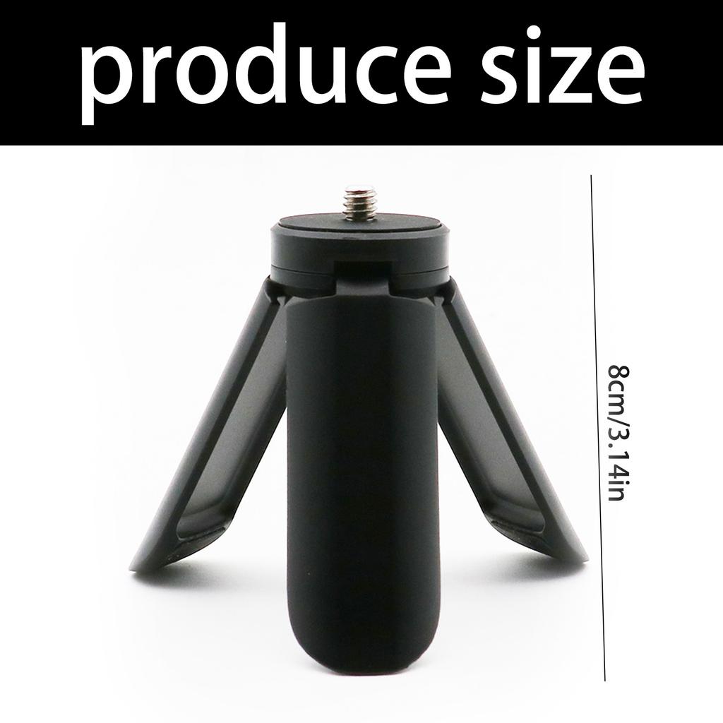Universal Mini Tripods Stabilizers For Smartphones Action Cameras 360 Swivels Head Aluminum Construction Easy Carry