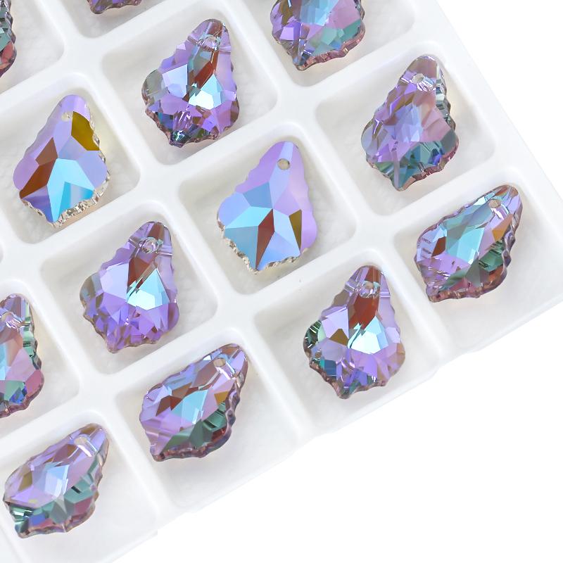 11x16mm Crystal 6090 Baroque Pendant Glass Austria Loose Beads Rhinestone Charms for Jewelry Making Necklace Earrings DIY 12Pcs