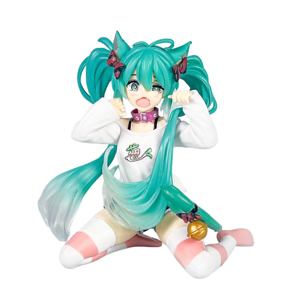 21cm Sexy Girl  Miku Anime Figure Fashion Subclture Miku Action Figure Christmas Gift PVC Collection Model Doll Toys