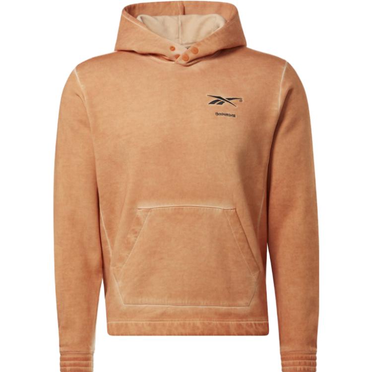 

Reebok Bi-Dye Hoodie Men Hoodies Dark-Orange HM4092 S