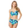 Wunderschöne Bold Blooms Bauchkontroll-Bikinihose für Damen/Damen