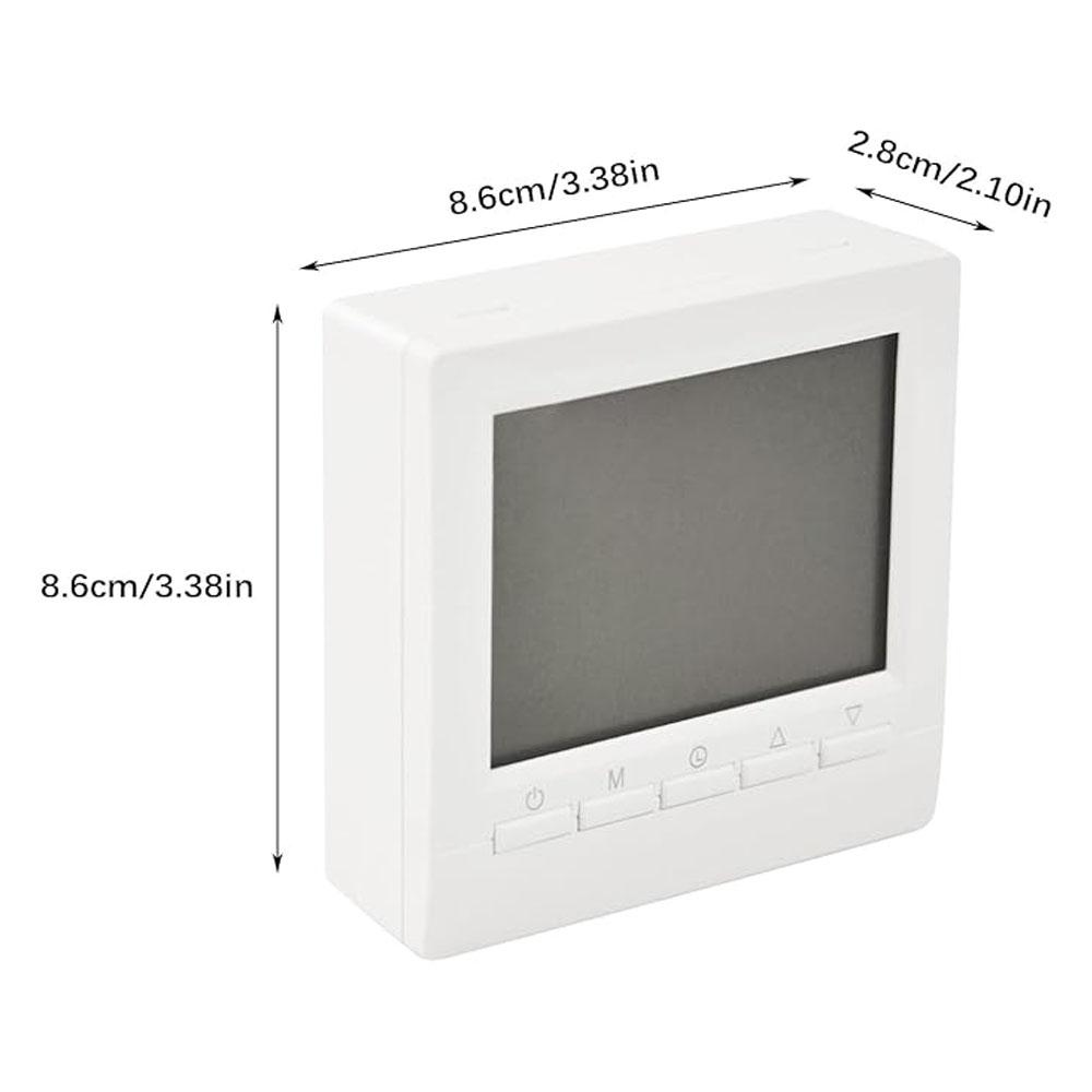 Termostat Inteligent Digital Programabil Regulator de Temperatură pentru Încălzire Centrală pe Gaz Controler Manual Termostat cu Baterii cu Blocare pentru Copii