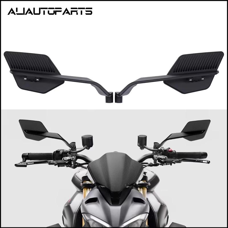 Foldable Blade-shaped Rearview Mirror Universal and Suitable for Ducati, Kawasaki, Qianjiang Honda, Yamaha  Motorcycle Accessori
