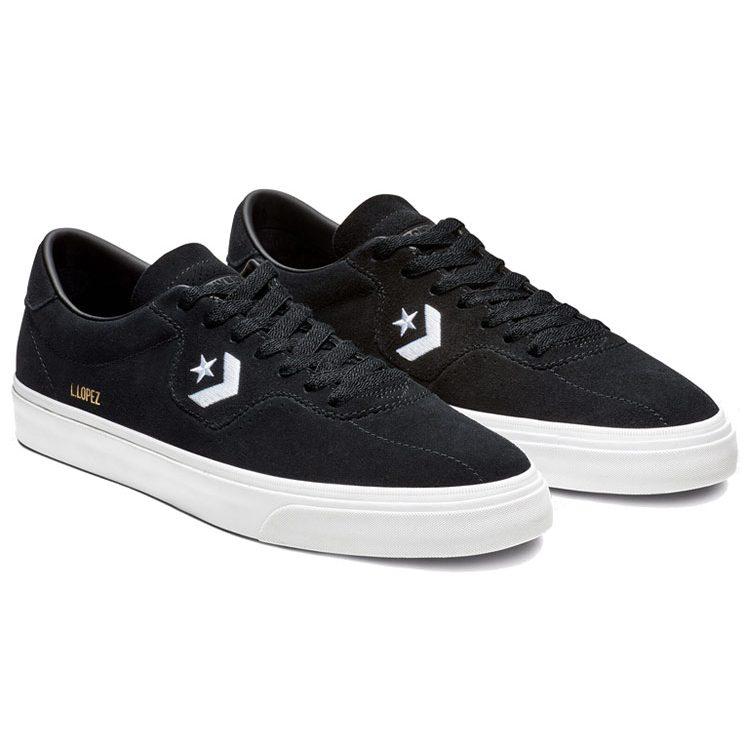 Converse Louie Lopez Canvas Vintage Antislip Lichtgewicht Niet-slip Lichtgewicht Lage top Skateboard Schoenen Unisex 163261C