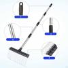 Long Handle Garden Rake Gardening Tool Garbage Lawn Yard Leaf Heavy Duty for Farm Outdoor