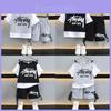Trendy Cool Summer Outfit For Boys Stylish Two Piece Set Short Sleeve T-shirt