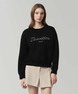 DUVETICA Bellona Sweatshirt (Black) (Women'S Sweatshirt)