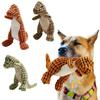CDDMPET Tierform Plüsch Hundespielzeug Bissfest Quietschspielzeug für kleine Hunde Interaktives Kauspielzeug zum Zahnen Geräusch Haustierzubehör