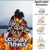 1pc Looney Tunes Characters Flannel Throw Blanket - Lightweight Soft Warm All-Season Blanket for Sofa, Bed, Travel, Camping  L1029175