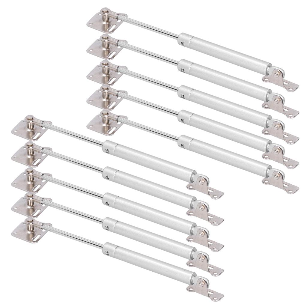 10Pcs Hydraulic Support Rod Furniture Cabinet Tatami Soft Close Hinge Iron Head Gas Lift Strut