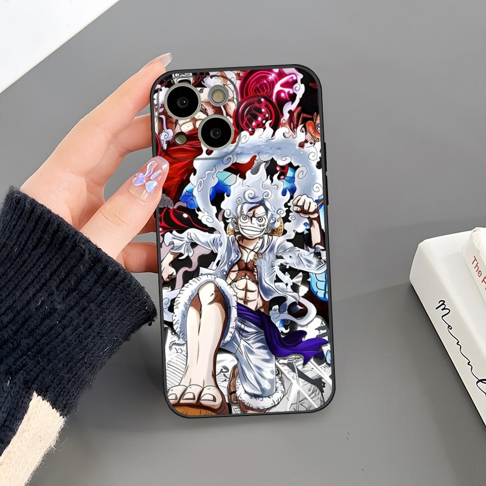 Anime Luffys Cool O-Ones Phone Case For Iphone 16 Plus 15 14 Pro Max 13 Mini 11 12 Xr X Xs 6 7 8 SE Plus Back Cover