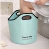 Portable Travel Foot Washing Bucket Foldable Foot Bath Bucket Wash Basin Fruits Washbasin  Spa
