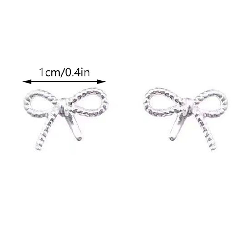 Vlinderoorbellen, trendy strikjesoorbellen voor vrouwen, unieke oorbellen met een persoonlijk design, perfect als bruidssieraad of verjaardagscadeau.
