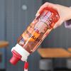 Capybara Plastic Water Bottle Portable Cartoon Large Capacity Handheld Straw Cup for Sports Travel Kids Drinkware Accessories