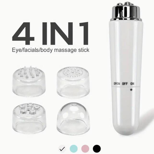Electric Eye Massager & Serum Applicator for Wrinkles, Acne, & Dark Circles