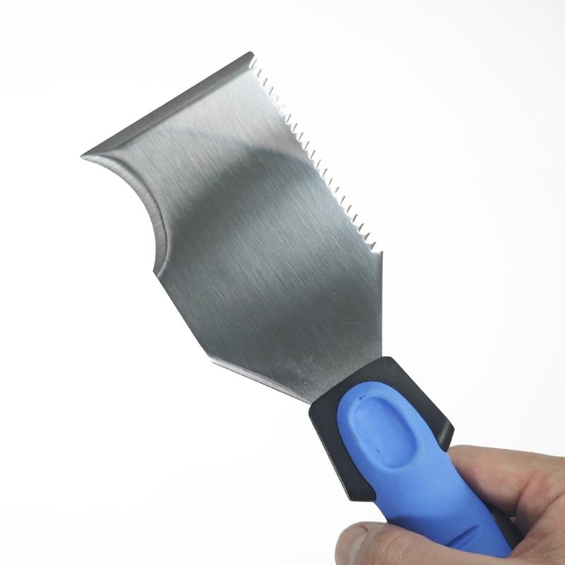 Putty Cutter Spackle Cutter Stainless Steel Taping Cutter Tool Paint Scraper for Repairing Drywall Removing Wallpaper