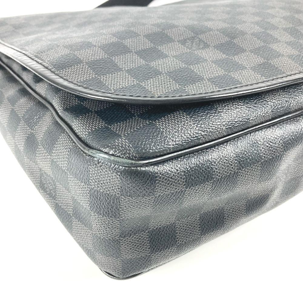 Louis Vuitton N58033 Damier Graphite Daniel GM Crossbody Messenger Shoulder Bag