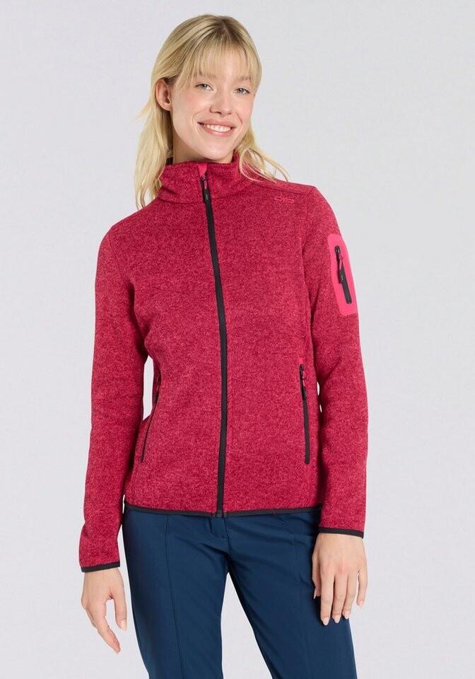Куртка CMP Woman Fleece Jacket (3H14746) Knit carmino/darker