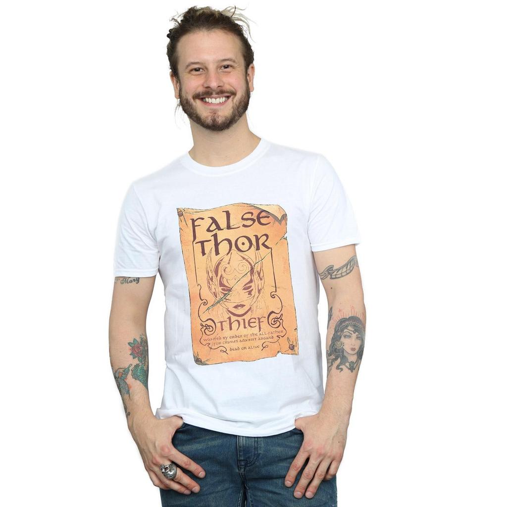 Marvel Mens The Mighty Thor False Thor Poster T-Shirt