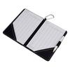 Golf Scorecard Holder Faux Leather Golf Yardage Book Cover Scorecard Book Protector with Ball Marker Hook Golf Accessories