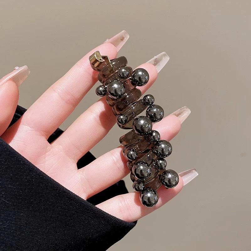 Pearl Hair Tie: High Ponytail & Bubble Braid Accessory