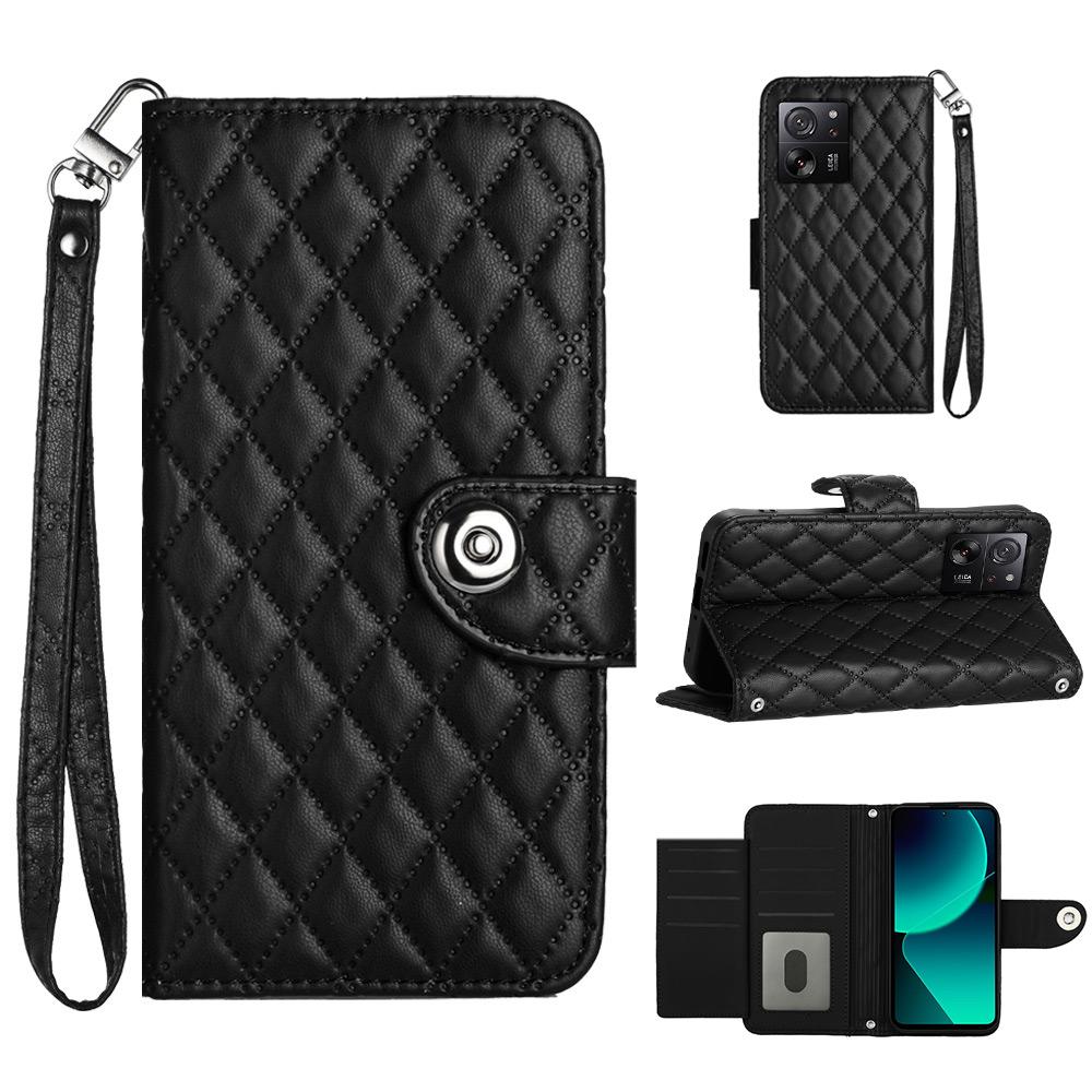 Multi Cards Solt Wallet Leather Book Bag Case For Xiaomi Redmi 13T 13C Note 12 Pro Plus 11 F5 12C 12s Pocket Purse Strap Cover