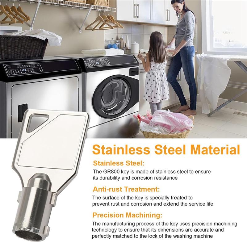 ABMH-Waschmaschine GR800 Schlüsselersatz für Speed Queen Gewerbewaschmaschine und Trockner